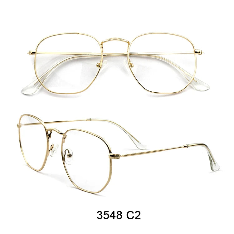 Woman Men Light Filtering New Model Retro Optical Eyewear Glasses Frame 3447