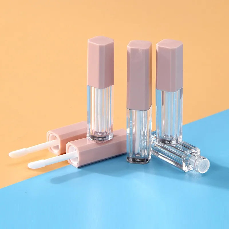 1ml  Mini Empty square Octagonal Lip Gloss Tube Small Lip Balm Container 1.2ml Concealer Lip Gloss Tube