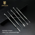 Cuticle Remover Cleaner Nail Tools Supplies Cuticle Pusher Nail Stainless Steel for Fingers Toes