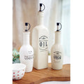 Houseware Kitchen Ceramic Oil Vinegar Dispenser with Custom Logo and Spice Container Custom Color Food Contact Safe