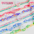 New Original Fantasy Notebook Tape Cloud Bronzed Gold Ledger Sticker Wave Landscape and Paper Film Adhesive 1004