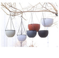 Garden Supplies Factory Direct Price Hanged Plant Pot Flower Pot Metal Chain Hanging Basket Pot
