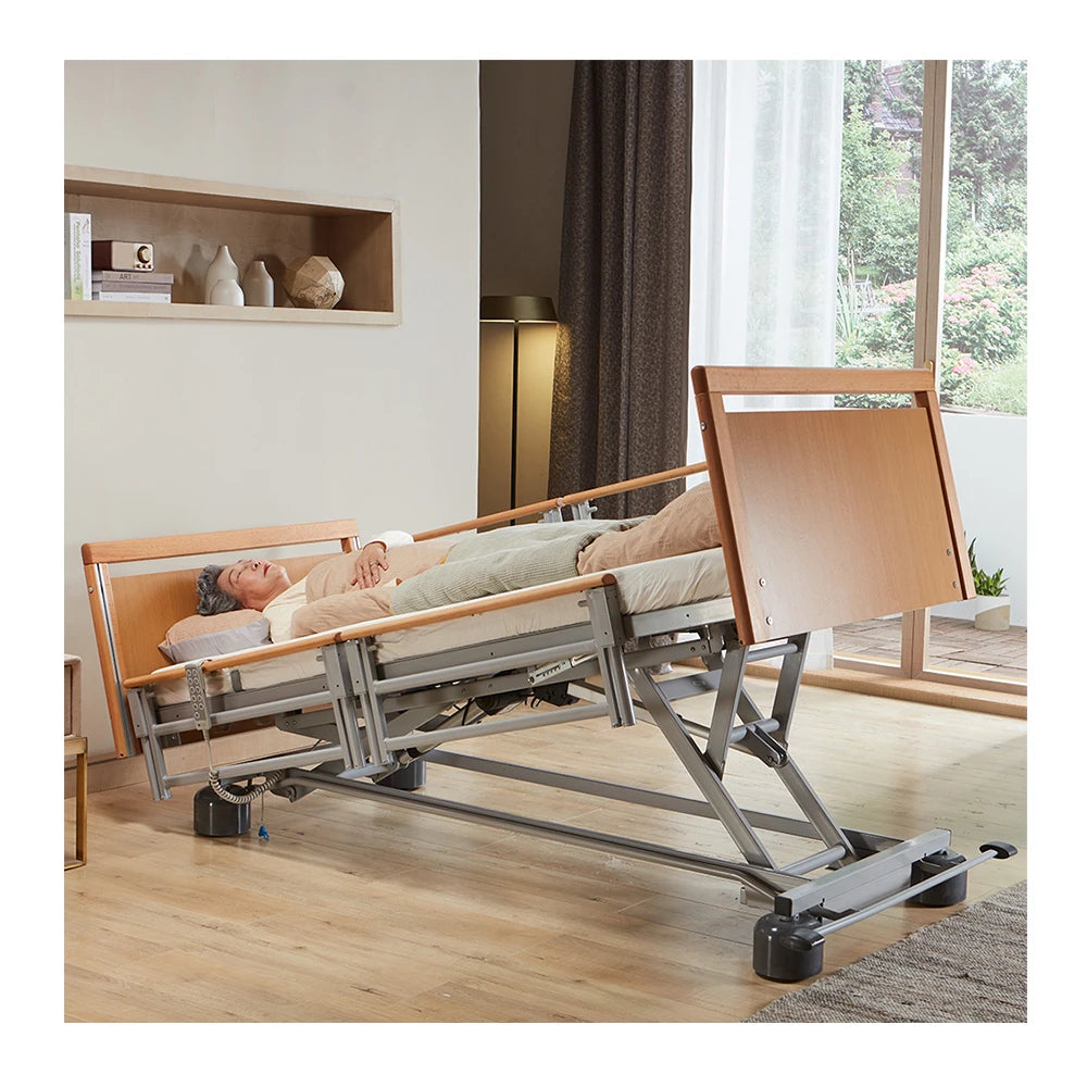 IEC60601 Central Control Brake Home Care Bed Electric Adjustable Bed for Home Care Hospital Bed for Home Care