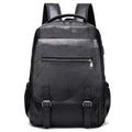 New Arrival Designer Best Selling Large Capacity Fashion PU Leather Men Backpacks With USB Charging Port