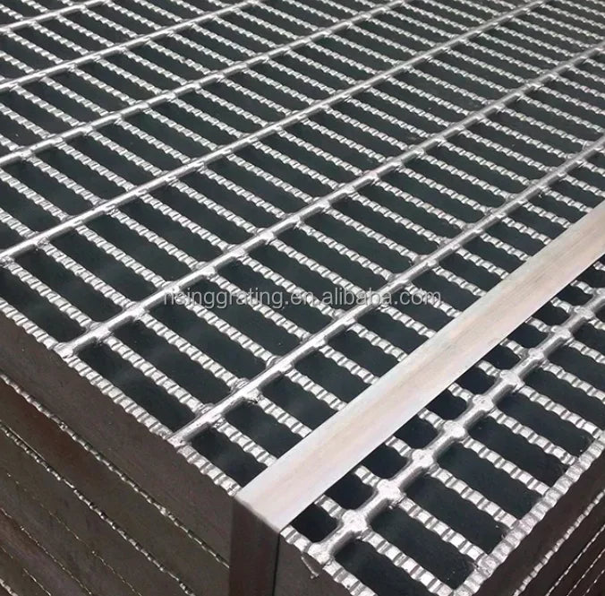 Building Structures Carbon Steel Walkway Platform Hot DIP Galvanized Steel Grating