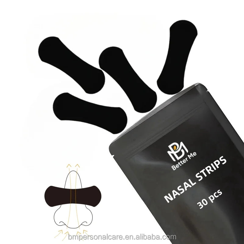 Fast Delivery Breathable Nasal Strips for Sleeping Snoring Relief & Comfortable Breathing