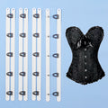 CYG Customized 12mm Stainless Manganese Steel Corset Busk for Corset Top Dress