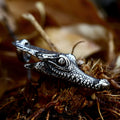 SS8-734P Steel Soldier Wholesale Design for Mens Crocodile Necklace Animal Stainless Steel Pendant