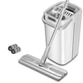 Household Flat Head Dust Microfiber Mop and Bucket Set Floor Cleaning System Mop and Bucket with Wringer Set for Home