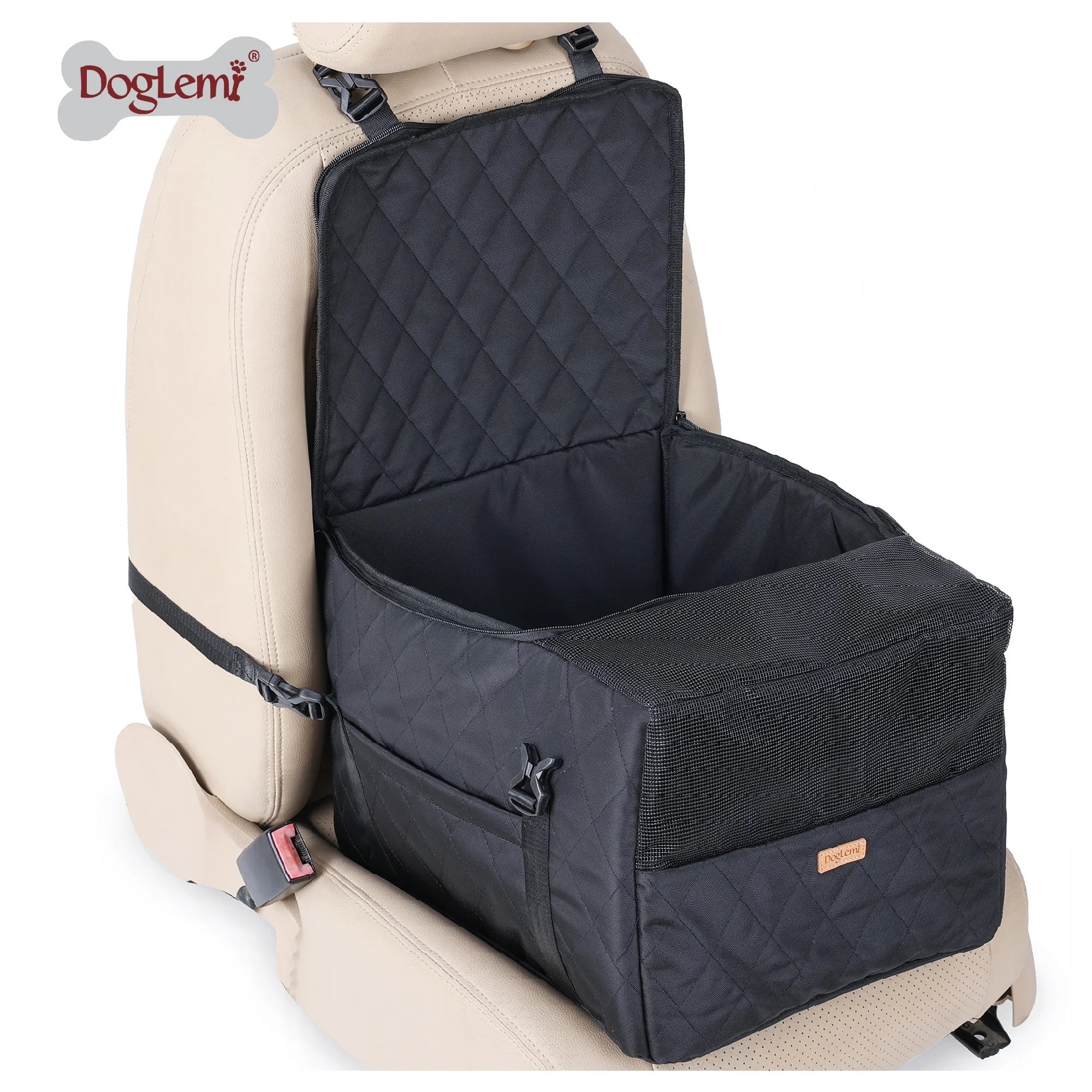 Modern Luxury Multi-Function Car Seat Cover Water Resistant Nylon Fabric Pet Travel Bed Dog Bed Cover