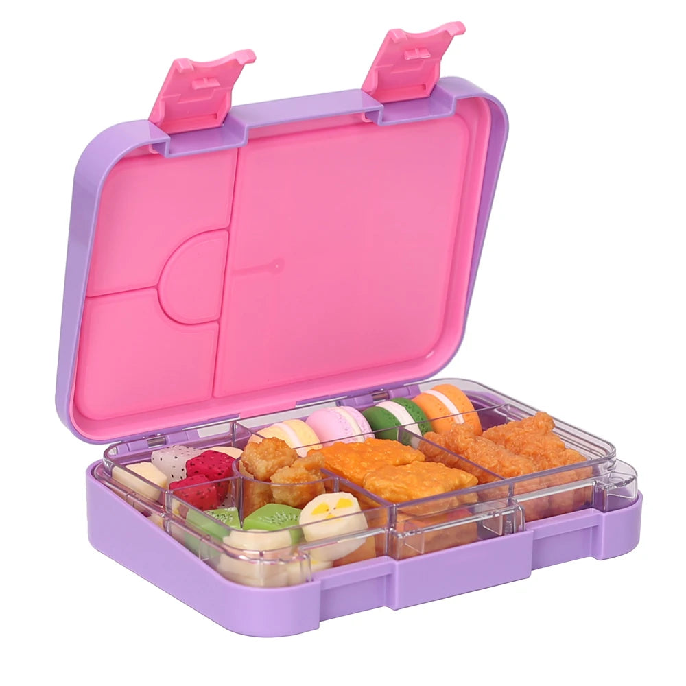 Portable Lunch Box 850ml Square Microwave Platisc Food Storage Container Lunch Boxes