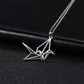 Humming Bird Necklace Bird Pendant PVD Gold Stainless Steel Necklace Cute Stainless Steel Jewelry Necklaces Trendy MegaBDM