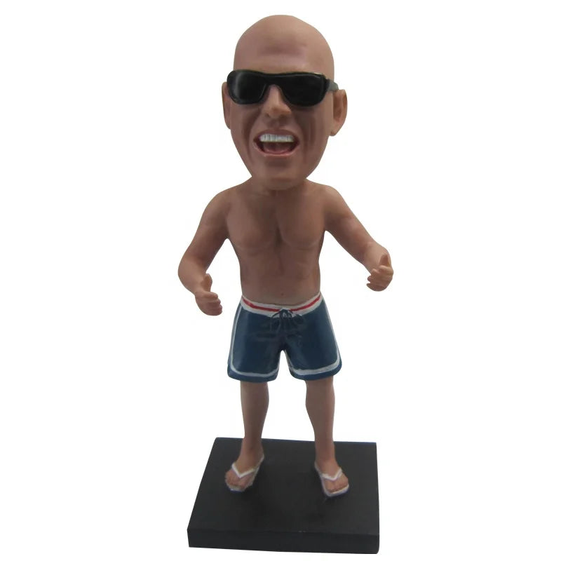 Polyresin Crafts Bobble Head Souvenirs Valentine's Day Wedding Birthday Gifts Sets for Men and Women