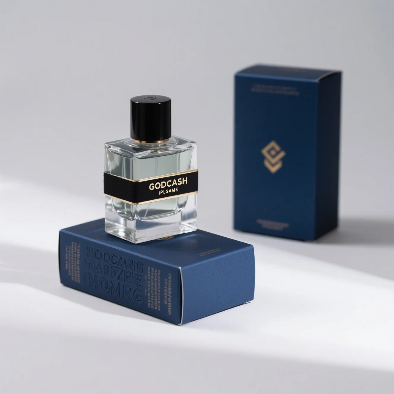 Luxury Custom Silver Paper Box for Beauty Products Cosmetics and Perfume Packaging for Face Cream and Facial Cleanser