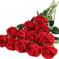 Simulated Rose Single Silk Artificial Flower Wedding Home Auditorium Decoration Bouquet