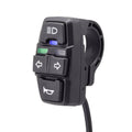 New Image Electric Bike Spare Parts 3 in 1 Switch Wuxing DK336 12V-52V Frontlight+Horn+Turning Light Multifunction Switch 8-way