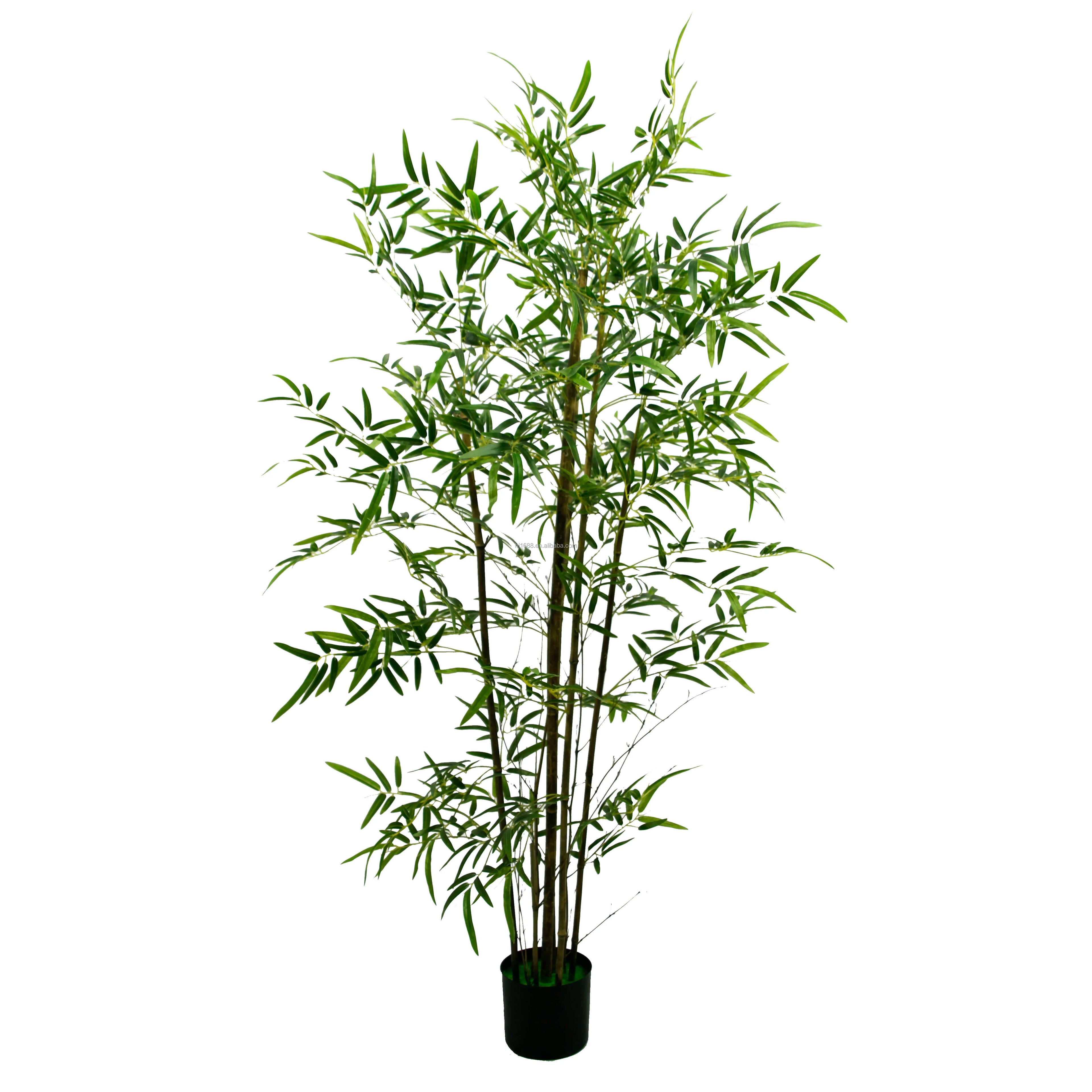 High Quality Outdoor Artificial Bamboo Bonsai Tree Indoor Fake Chinese Bamboo Plant for Home Office Garden Decoration