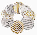 Hot Selling Various Theme Series Biodegradable Disposable Dinner Plates Paper Plate Tableware Set Party Decorations Stock Sale