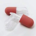 4.5ml PETG Lip Gloss Tube Cute Capsule Shape Empty Pink Plastic Makeup Packaging for Lipstick Cosmetic Container