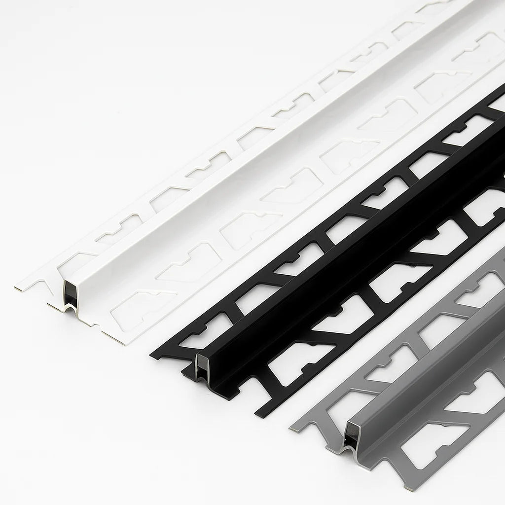 Plastic PVC Expansion Joint Floor Profile Durable Tile Expansion Strip for Ceramic Floor Gaps Waterproof