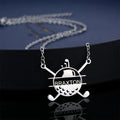Customized Name Vintage Women Stainless Steel Zircon 18K Gold Plated Snake Chain Personalised Nameplate Pendant Necklace