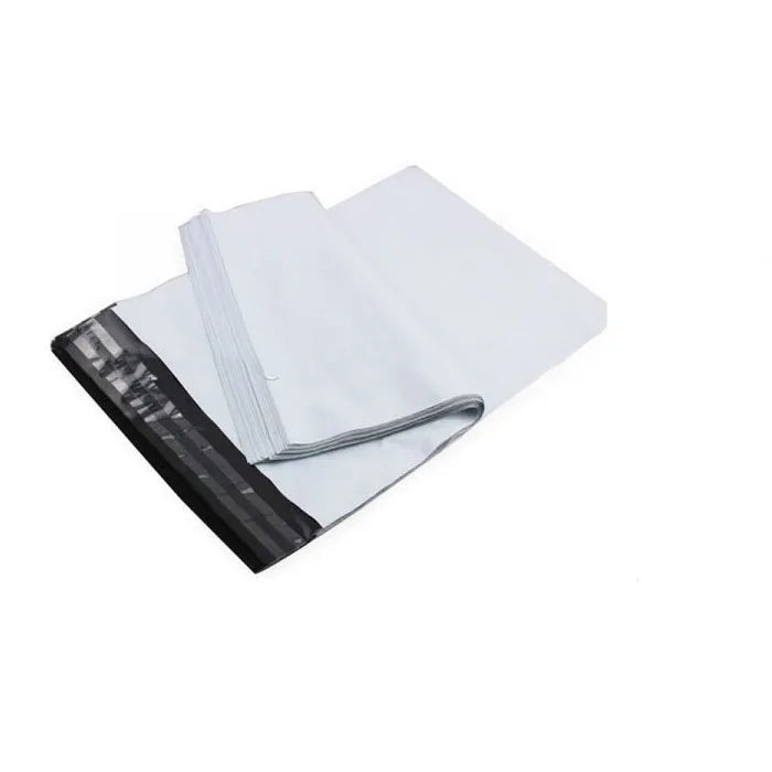 Luxury Custom Printed Matte White Poly Shipping Mailers Cheap Price 6x9 10x13 12x15 14x18 Bags for Clothing Couriers for Fur Use