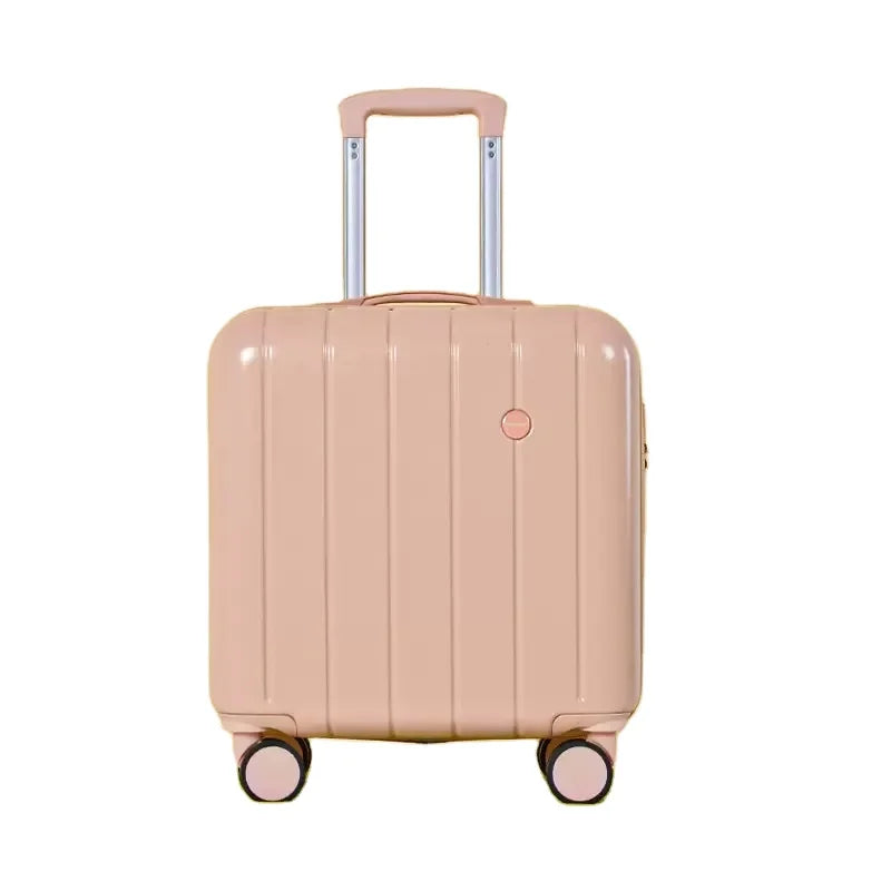 Small 18 Inches Can Be Boarding Convenient Type High Level Appearance Mini bar Code case Mini clear Suitcase