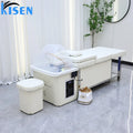 Modern Japanese Shampoo Bed with 90L Water Tank for Beauty Salons Heater Water Cycle Steam Head Spa Hair Washing Table Chairs