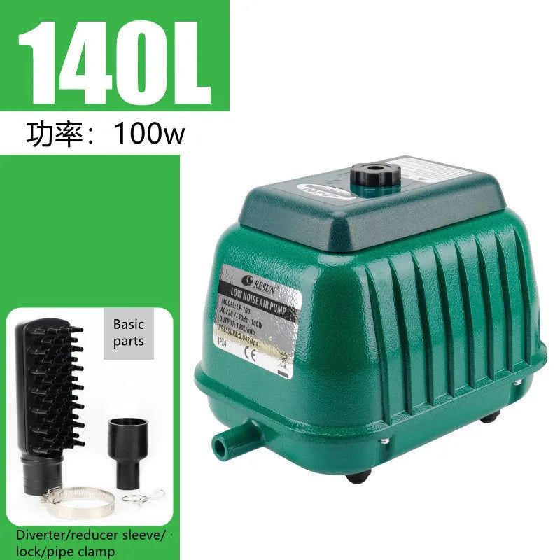 RESUN Aquatic Products LP100 LP60 High Pressure Silent Power Fish Tank & Seafood Water Pump for Aquaculture & Aquariums