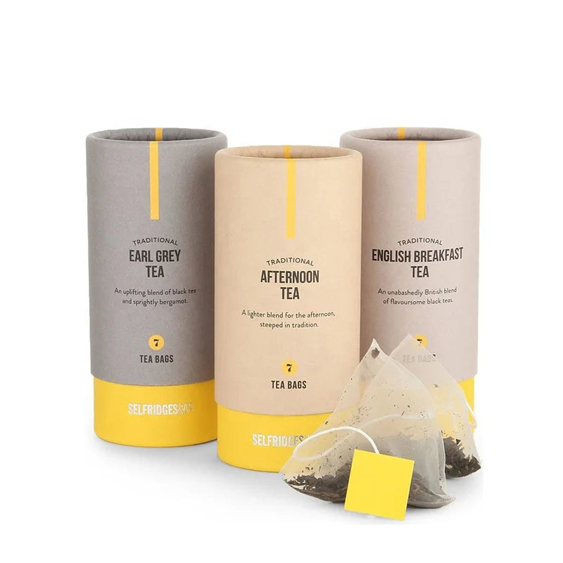 High Quality Custom Kraft Paper Tubes Tea Packaging Boxes Gift Cylinder Tube Box