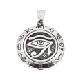 Stainless Steel Eye of Horus Ancient Egyptian Pendant Egyptian Symbols Necklace Amulet for Men