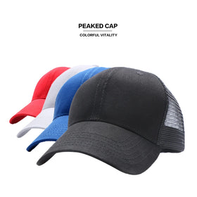 Hot Personalized Custom 5 Panel Baseball Mesh Hats High Quality Trucker Hats