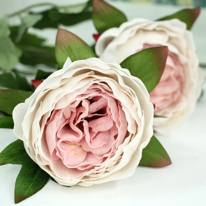 E-L082 Wholesale Single Stem Flowers Real Touch Latex Silk Peony Moisturizing Peony Artificial Flower