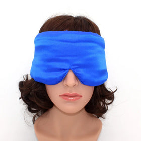 Fashion Silk Gift Set 6A Grade 22mm Mulberry Silk Satin Big Size Eyemask for Sleeping Wide Size Silk Eyemask