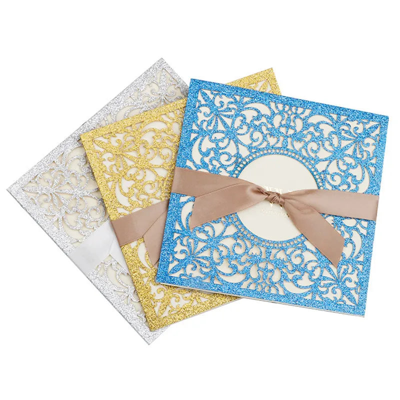 Personalized Free Design Thanksgiving Gift Card Laser Cut Wedding Quinceanera Engagement Bridal Shower Invitation Card