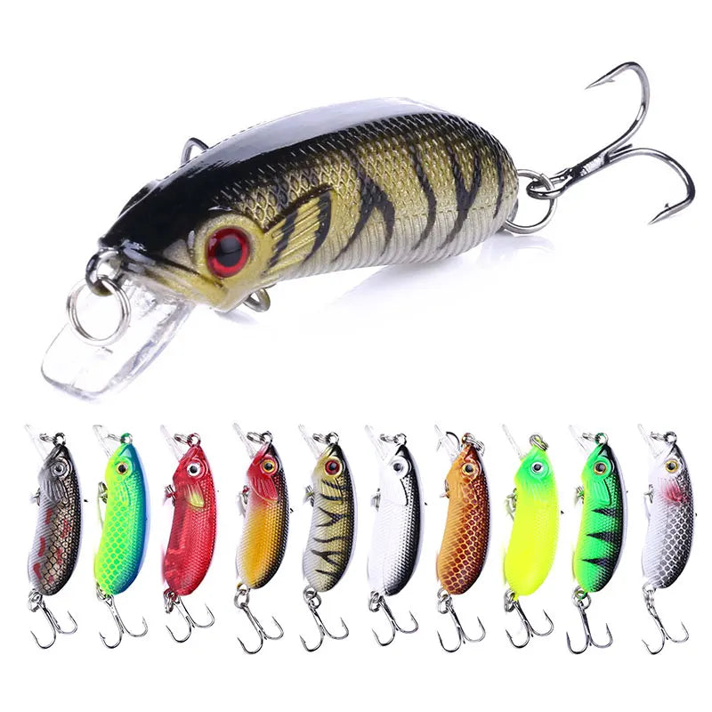 Wholesale CB032 5cm 7g Artificial Hard Plastic Bait Small Crankbait Fishing Lure