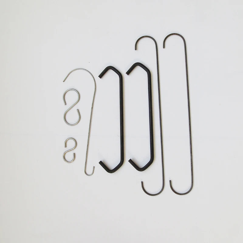 Powder Coating / Painting S Hook Copper Wire Hooks C Hook