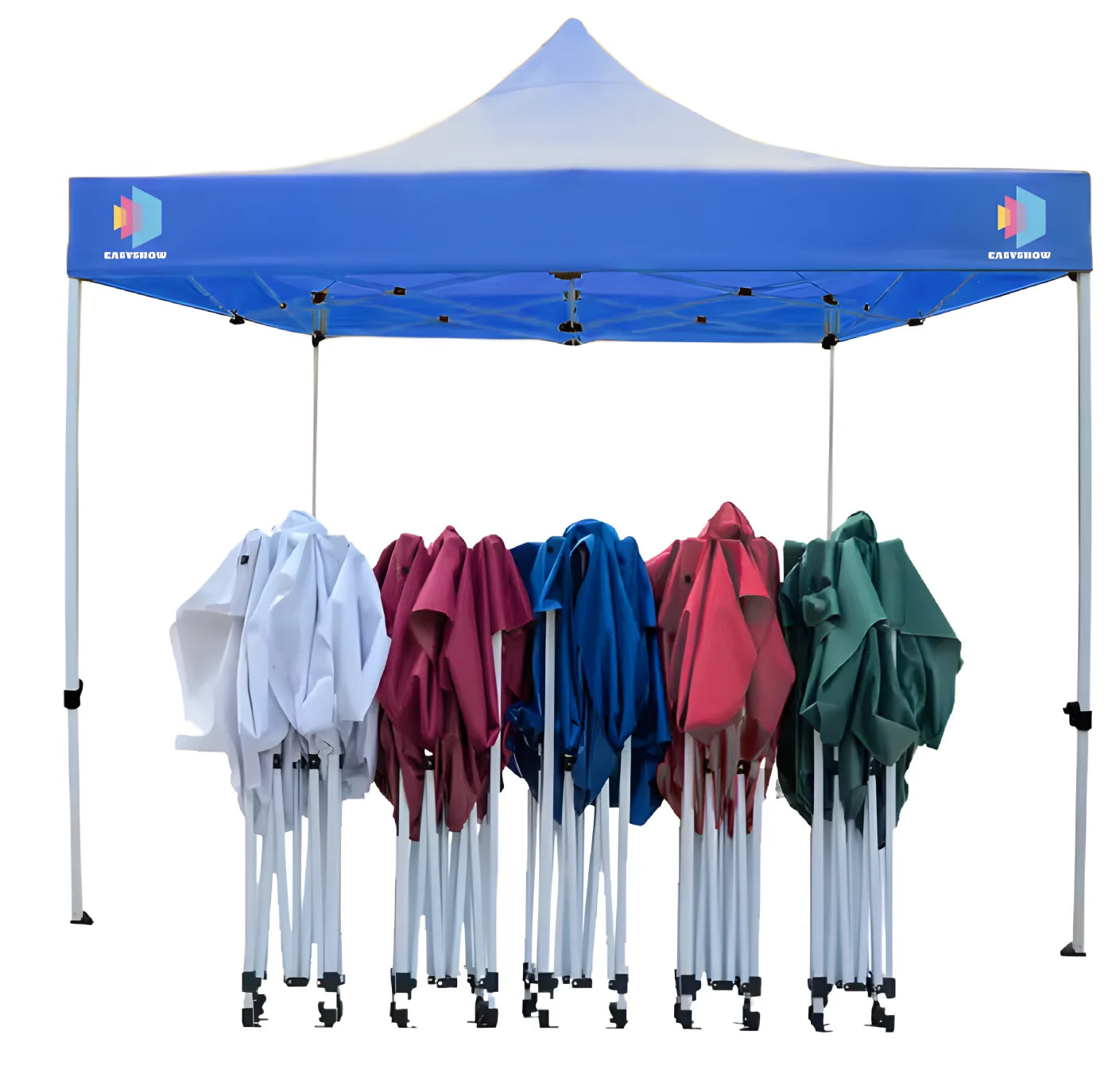 LINYI CHUNHE Outdoor Exhibition Motocross 10x10ft Folding Canopy Stretch Waterproof Tent for Markets All Seasons