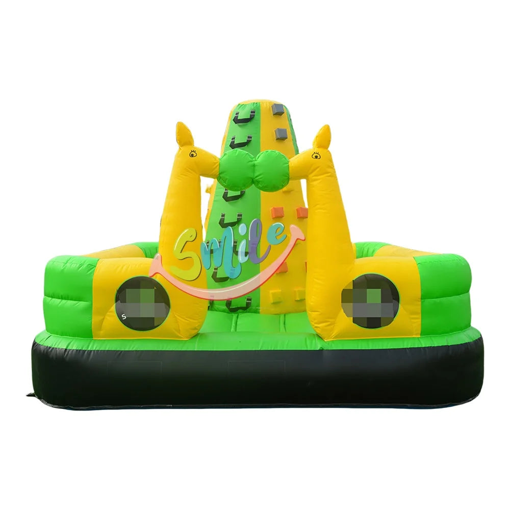 PVC Material Blow up Climb Wall Inflatable Rock Climbing Wall for Sale