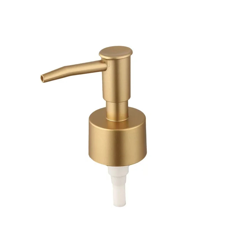 Gold Black Silver PP Plastic Lotion Pump Bottle 28/410 Head Hand Soap Bottle With Press Pump Head Replacement Caps for Home Use