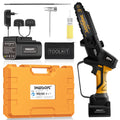 SWANSOFT CS-1 6'' MINI CHAINSAW Auto-oiling Chain Lubrication Cuts Through Hardwood Like It's Butter