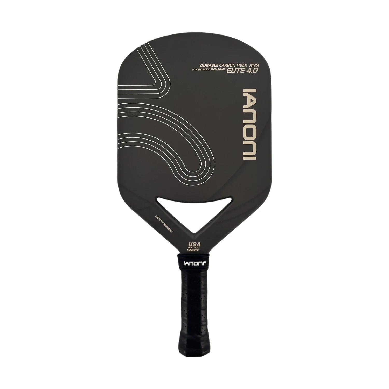 CASTON SPORTS ELITE4.0 Edgeless Pickleball Paddle 12K Carbon Fiber 16mm Pickle Ball Paddle
