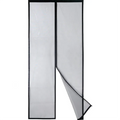 Modern Automatic Closing Magnetic Polyester Insect Resistant Washable Door Window Door Curtains for Home Building Apartment
