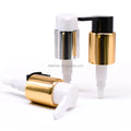 Cosmetic Liquid Soap PP Aluminum 24mm Black White Gold Silver Liquid Pump Head