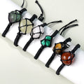 Wholesale Natural Healing Energy Crystal Crafts Crystal Tumble Hand Woven Bracelet Jewelry Gifts