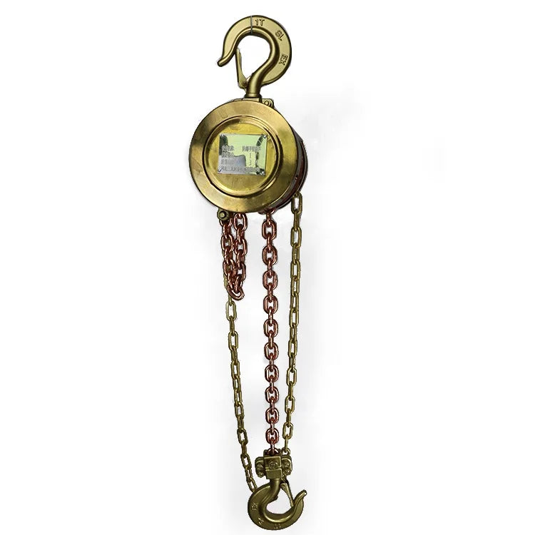 Non-Spark Chain Block Chain Hoist with Explosion Proof Certificate
