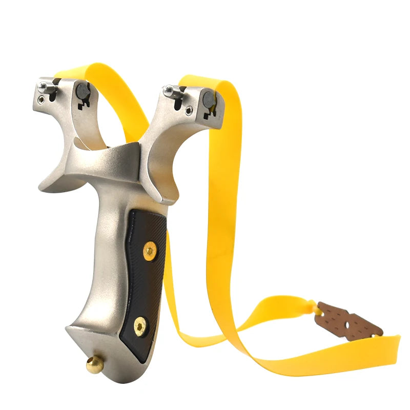 Piaoyu High-precision Slingshot Stainless Steel Shooting Rubber Slingshot with Powerful Shooting and Hunting Slingshot