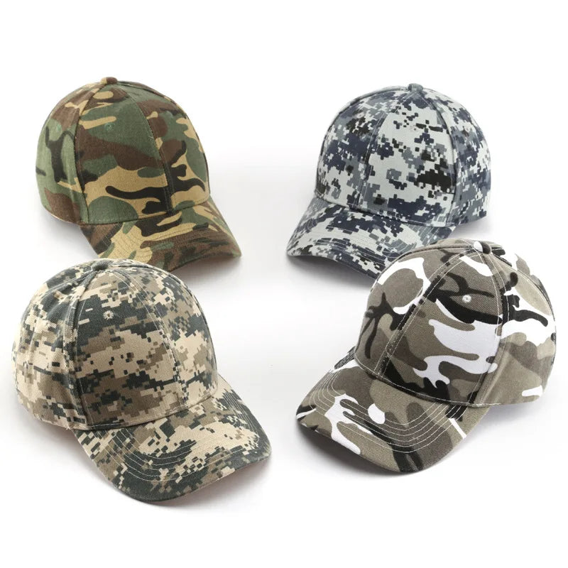 New Arrival Camouflage Cap Tactical Baseball Cap Simulation Color Printed Sun Hat
