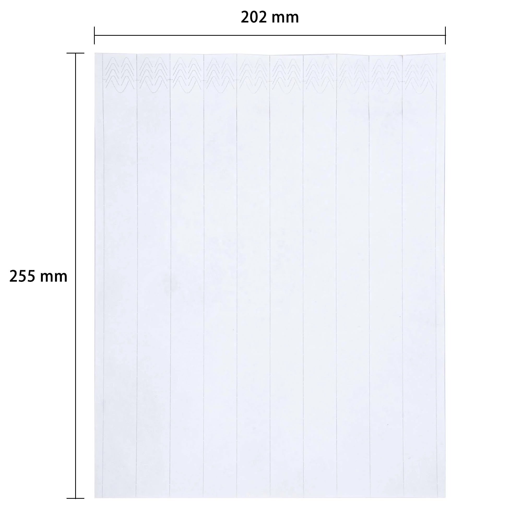 Customizable Disposable Tyvek Wristbands Personalized Printable Paper Bracelets Coating for Inkjet Printer Promotional Logo