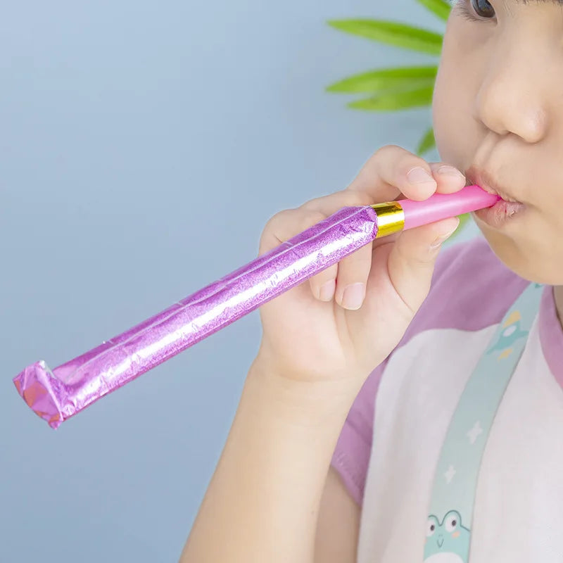 Creative Dragon Whistle Fun Birthday Party Noise Maker Cheering Props for Graduation Carnival Valentine's Day Ramadan Customized